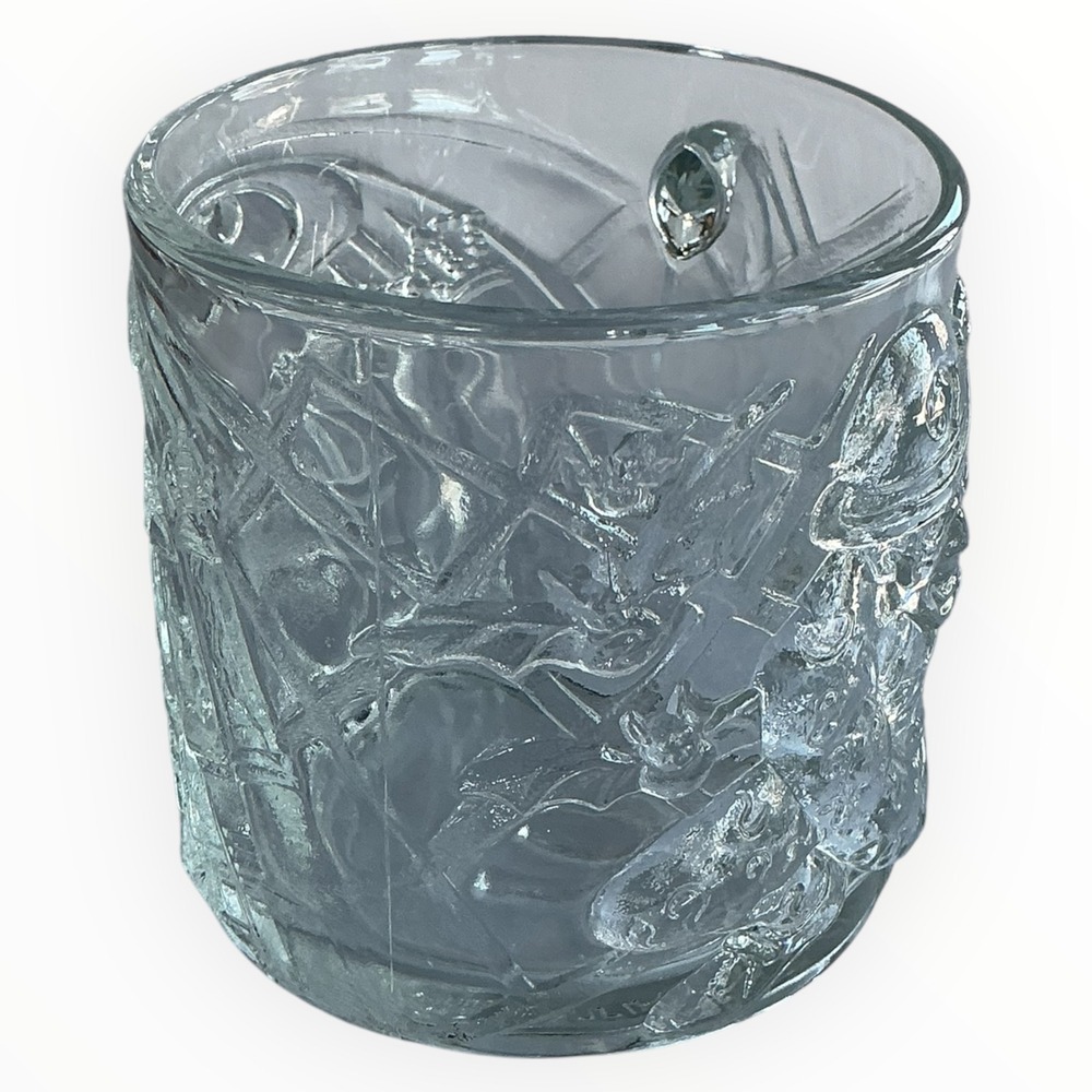 McDonalds Batman Forever Glass Mug‎ Cup 1995 DC Comics Promo